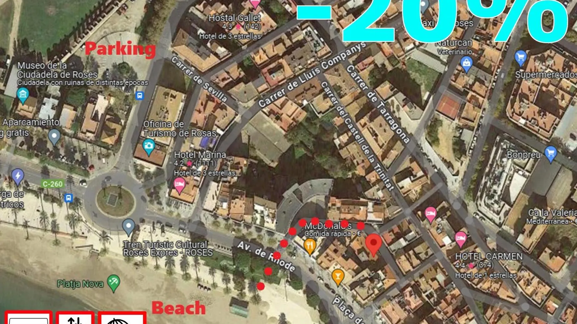 Apartament Joc De La Pilota Roses 1029